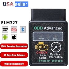 Universal Elm327 Obd2 Code Reader Car Diagnostic Scanner Android Ios 2026 V1.5