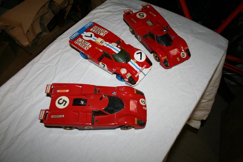 3 X Auto 1:20 Ferrari 512 Prototipo Edison Modélisme RARE - Photo 4/4