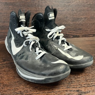 Nike Prime Hype DF 683705-002 Sneakers Mens US 13 Black White Basketball Shoes