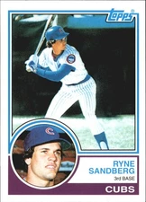 2010 Topps Cards Your Mother Threw Out 1983 Rookie Reprint #CMT32 Ryne Sandberg