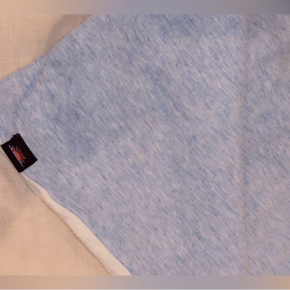 Pristine FAHERTY cloud reversible crew in ivory h… - image 12