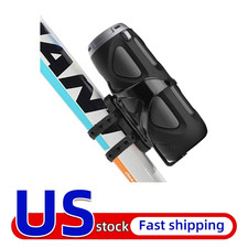 Portable Bluetooth Bike Speaker with Bicycle Mount, SD Card Slot, 10W Bass-Enhan