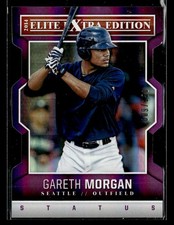 2014 Panini Elite Extra Edition #23 Gareth Morgan Status Purple #/150 card