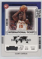 2021-22 Panini Contenders International Ticket Clint Capela #11 p8v