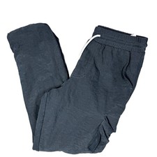 Kith Kids Cargo Jogger Pants Dark Grey Elastic Waist Drawstring Size 10/11