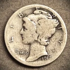 1917-S MERCURY DIME ** A GOOD COIN **  (8085)