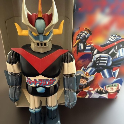 Billiken Shokai Mechanical Great Mazinger Tin Wind Up Toy Figure Used Very Good - Picture 3 of 10