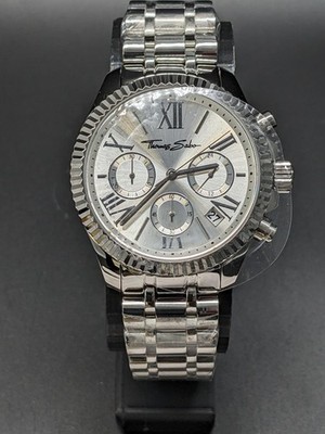 Thomas Sabo Divine Chrono Chronograph Damen Armbanduhr Wasserdicht 38 mm 