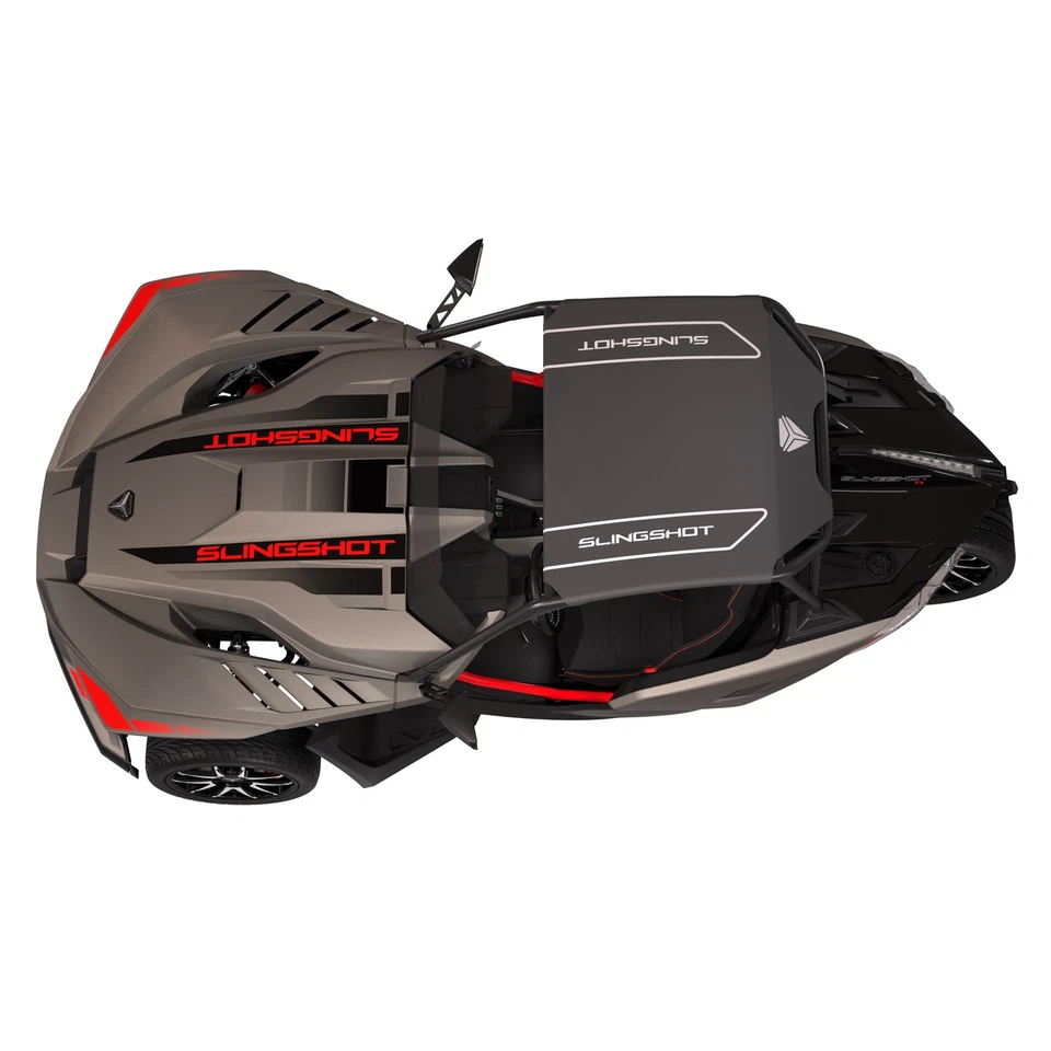 Polaris Slingshot Excursion Top Canvas Roof, Gray, for Specific Signature LE, - Image 2 of 4