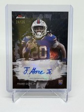 2024 Topps Finest Frank Gore Jr. RC Rookie Black  Auto /25