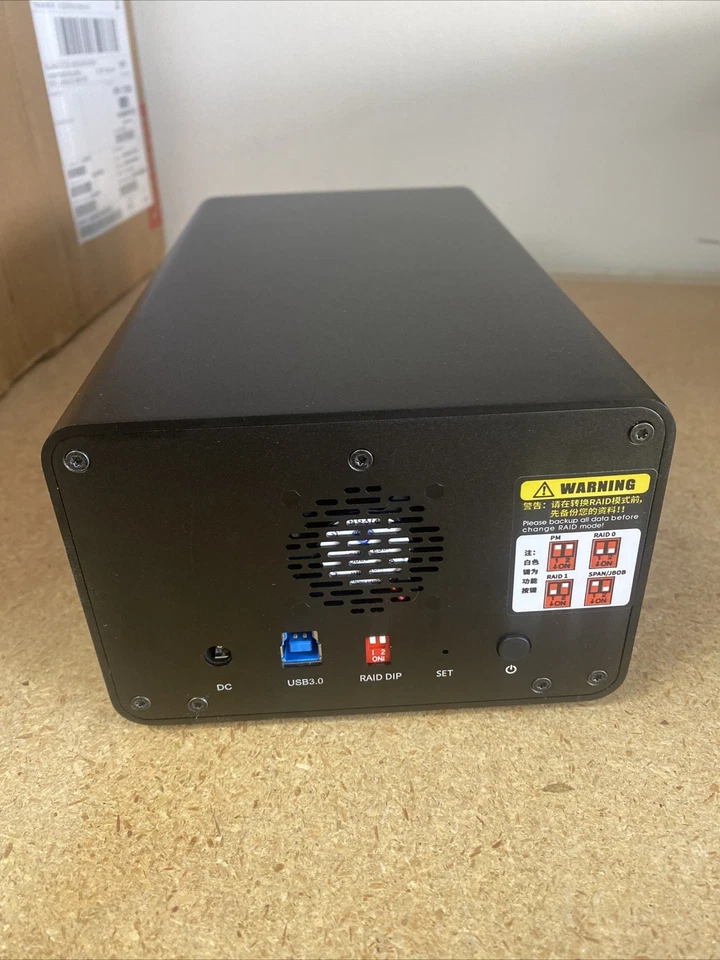 ORICO 3529RUS3 Aluminum 2 Bay USB3.0/eSATA External 3.5'' RAID SATA Hard Drive - Image 2 of 4