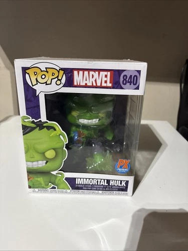 Funko Pop! Marvel Immortal Hulk-LE Glow Chase PX Previews Exclusive #840 New