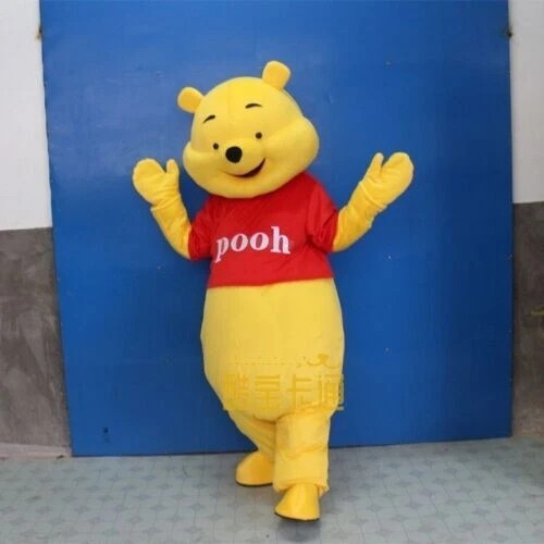 Pooh Bär Maskottchen Kostüm Cosplay Party Kleid Kleidung Halloween Erwachsene - Bild 1 von 4