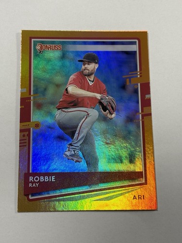 2020 DONRUSS BASEBALL ROBBIE RAY HOLO ORANGE Foil #86 DIAMONDBACKS PARALLEL - Picture 1 of 2