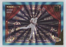 2021-22 Panini Donruss Magicians Holo Teal Laser Anthony Davis #4 10ou