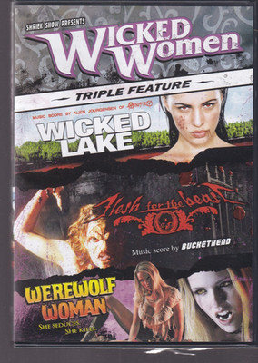 WICKED WOMEN TRIPLE FEATURE (2009 DVD 3 Disc Set){B3}