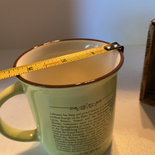 Memoriez Republik Litauen Geschichte Tasse Kaffeetasse Souvenir - Bild 7 von 7