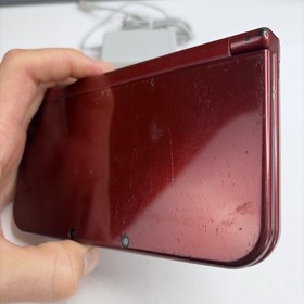 New Nintendo 3DS XL Red Console US Model - Tested! W Charger Stylus