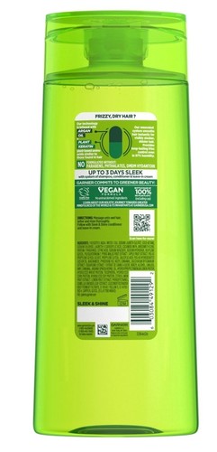 Garnier Fructis Sleek & Shine Soothing Shampoo Keratin + Argan Oil 22fl.oz. 1pk - Picture 2 of 6