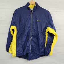 Vintage 90s Nike White Tag Running Track Jacket Size Medium