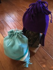 Lot of 2 Girls Winter Hat Cap Beanie Size Youth 8-16