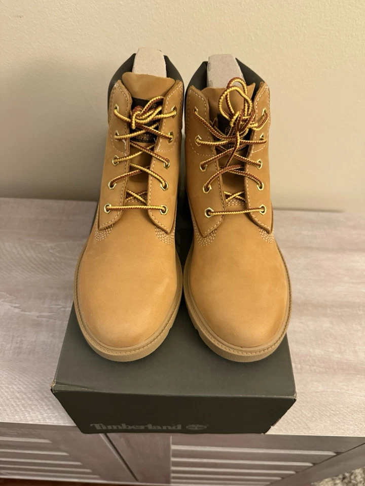 Timberland 6 pulgadas Clásica Bota Impermeable Estilo Juniors # 10910 Foto 2 de 4