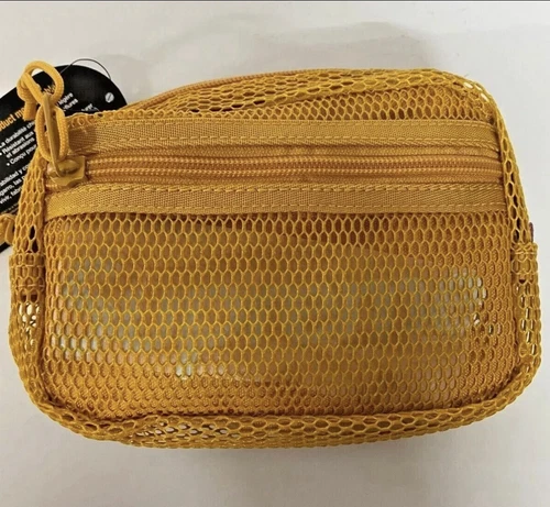 Sac latéral maille suprême doré NEUF