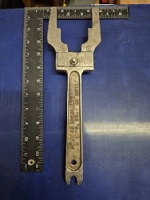 Vintage Chicago Specialty Mfg. Co. No. 3011 Adjustable Locking Jaw Wrench 1920s