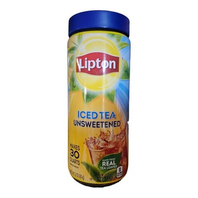 Lipton  Unsweetened Instant Iced Tea Mix Makes 30 quarts Discontinued 0cal