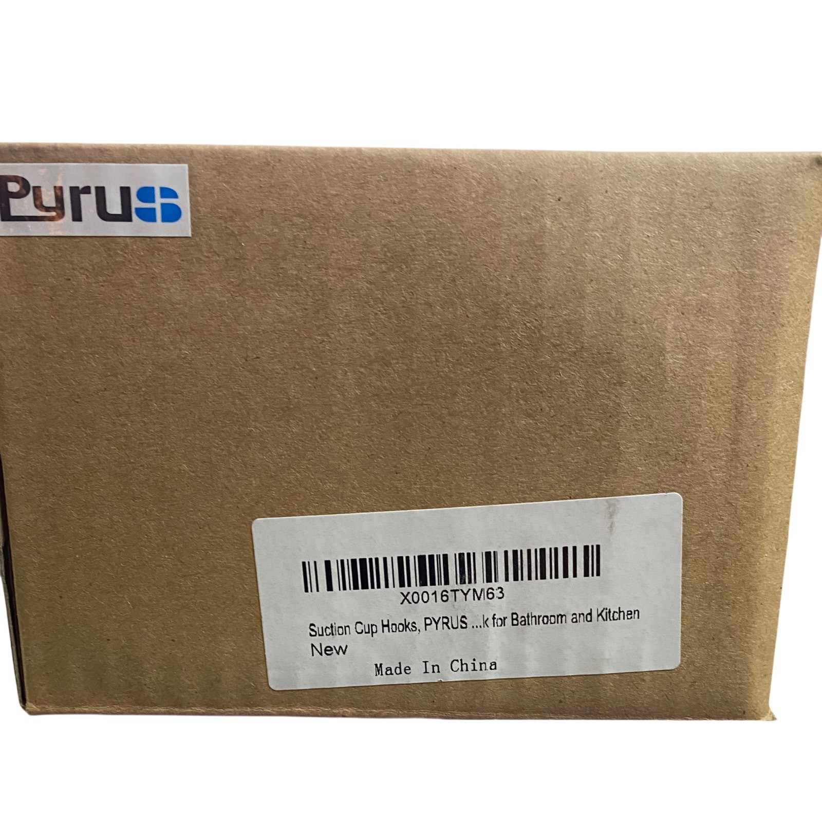 Pyrus Super Suction Cup Silver Chrome Double Hook Towel/Jacket Holder