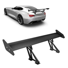  GT Wing Spoiler 43.3 Inch Lightweight Aluminum Single Rear Wing, Adjustable 