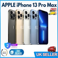 Image of Apple iPhone 13 PRO MAX 128/256/512GB UNLOCKED SMARTPHONE&ALL Colors (New Seale)
