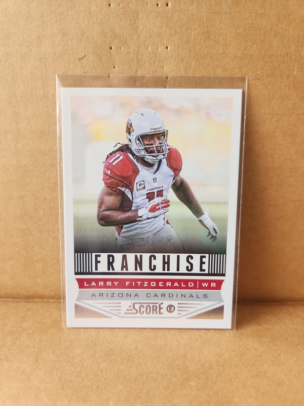 2013 Score Franchise Larry Fitzgerald #267 Arizona Cardinals 