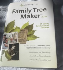 Ancestry Family Tree Maker 2010 Family History Software CD