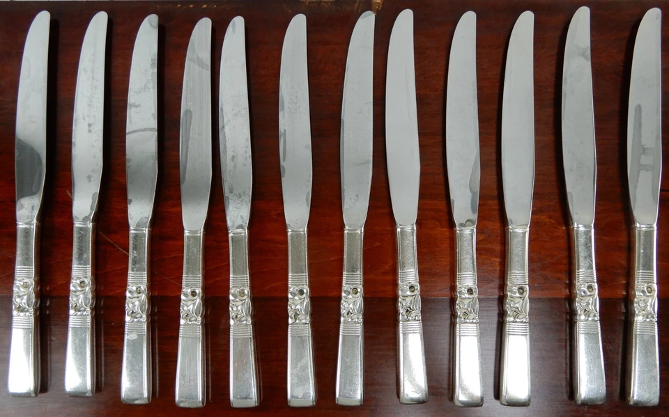 Vintage 68 piezas. Juego de cubiertos Community 1948 Morning Star con caja Foto 2 de 4