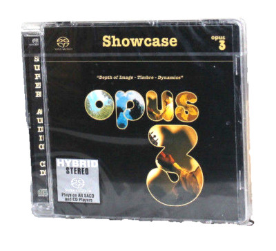 OPUS 3 SACD-21000: SHOWCASE Sampler - Image, Timbre, Dynamics - 2005 Germany SS