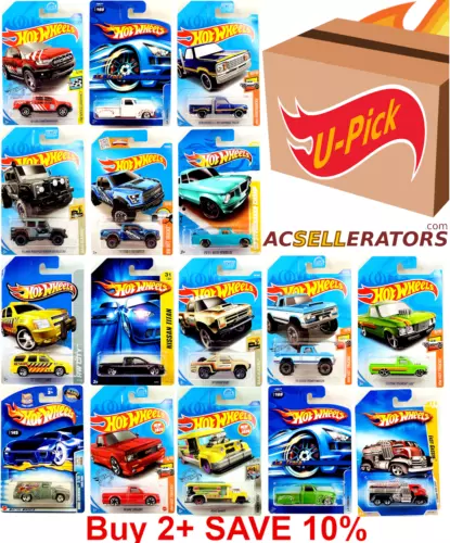 🔥 Hot Wheels Trucks 🚚 & Offroaders 🌲  1980-2000's YOU PICK 🚗🚙🚓 NEW 5/28 ✅