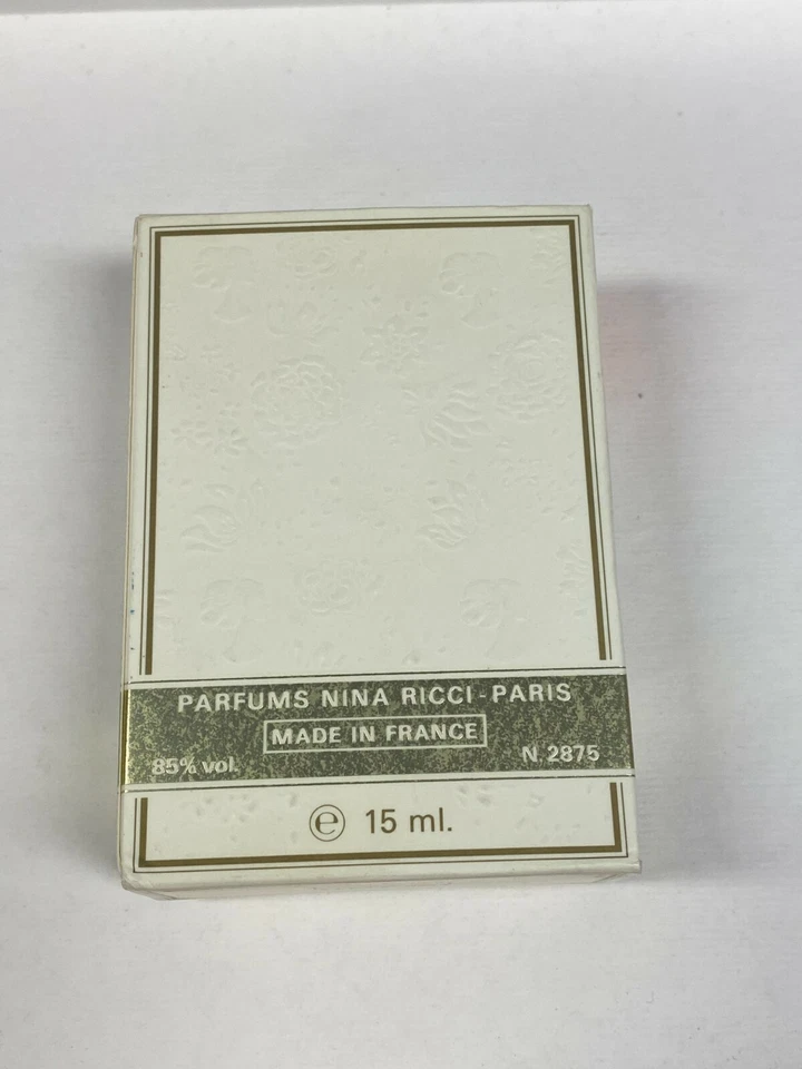 Nina Ricci Eau de Toilette Parfums by Nina Ricci Paris VINTAGE ITEM (0.5 fl oz) - Image 3 of 3