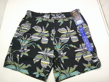Speedo Men's Tech Volley Swim Shorts with UPF Protection, Size Large 34/36 