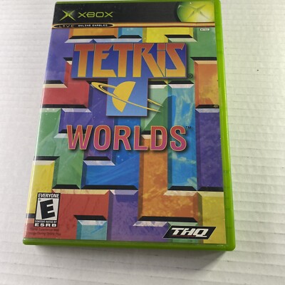 Tetris Worlds Xbox Microsoft Xbox - CIB W/ Manual - Tested & Cleaned