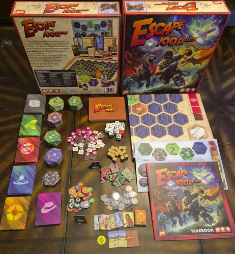 Escape From 100 Million B.C. IDW Games Board Games