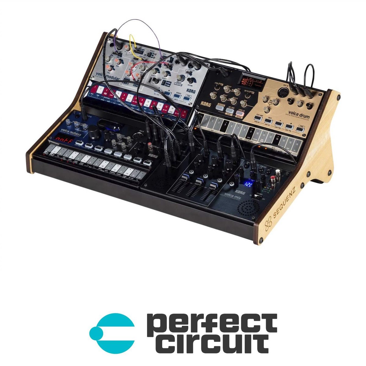 Korg Volca Rack Mini Synthesizer DESKTOP STAND - NEW - PERFECT 