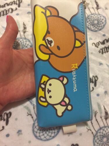 Rilakkuma Bear Pencil Case,orange Or Blue,school, Cosmetic, New,random Color - Picture 10 of 12