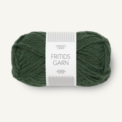 FRITIDSGARN von SANDNES GARN - MØRK GRØNN (8571) - 50 g / ca. 70 m Wolle