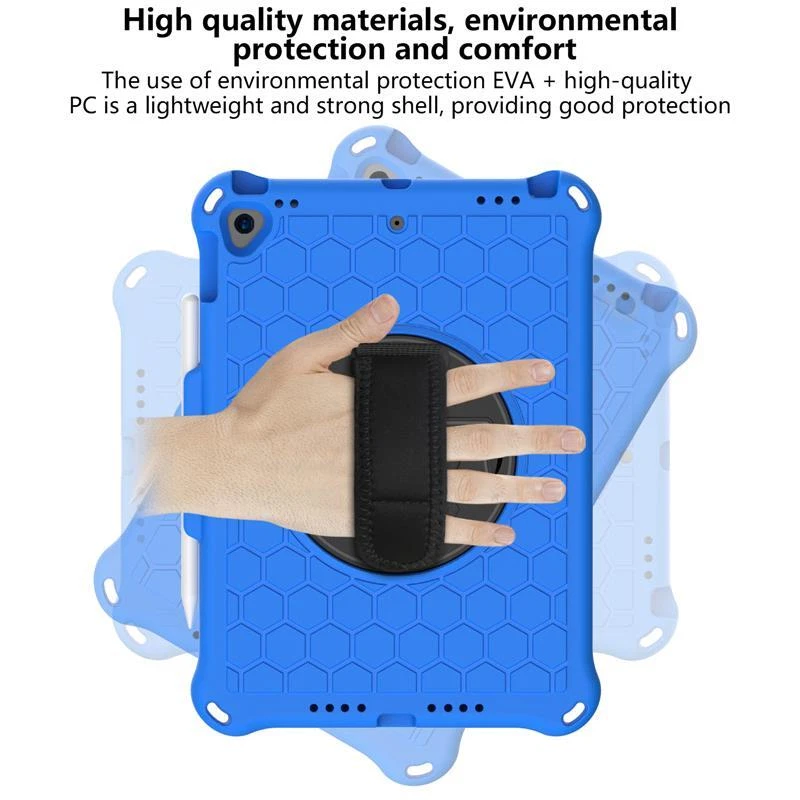 For iPad Air 3rd Pro 10.5 9th 8th 7th Mini 5 4 Case Kids Shockproof Stand Cover - Image 2 of 4