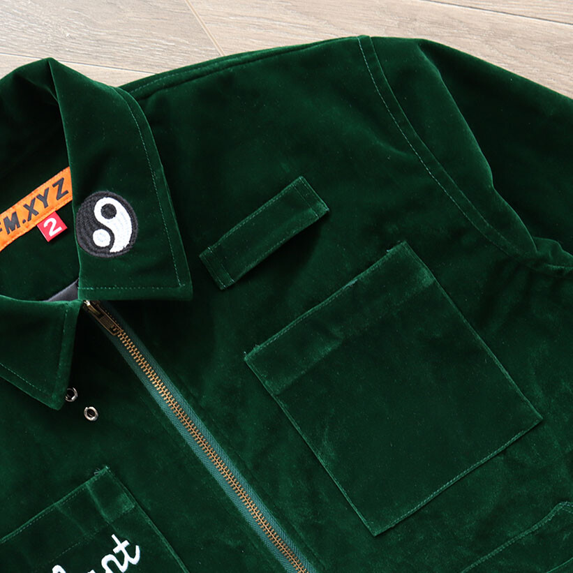 CPFM Knowledge Jacket ナレッジジャケット CPFM XYZ Suede Knowledge Jacket - Embroidered Zip-Up