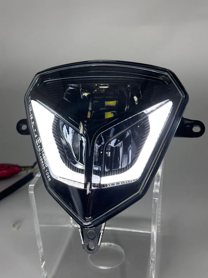 Faro LED aprobado E24 DRL luz de cruce y carretera para Beta RR 125 250 300 Foto 2 de 4
