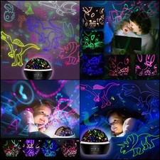 Dinosaur Toys for Boys  Girls Ages 2-9 - Night Light Projector