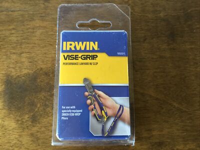 Irwin Tools Vise Grip Pliers Lanyard with Clip (19550511) 18  New