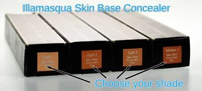 Illamasqua Skin Base Concealer Pen Light 1 2 3 Medium 1 2.9ml Choose Shade